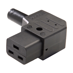 IEC C19 Right Angled Rewireable Connector