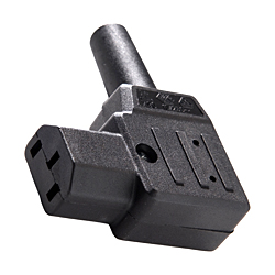 IEC C13 Right Angled Rewireable Connector