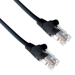 CAT5e Economy UTP Patch Lead Black